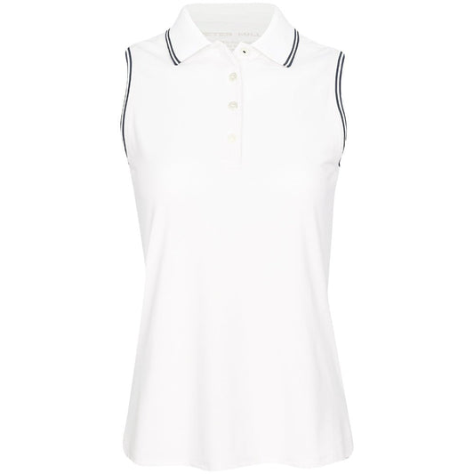 Women's Canterbury Tipped Sport Mesh Sleeveless Polo