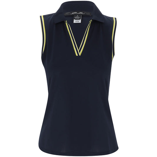 Women's Slim Fit Sleeveless Polo