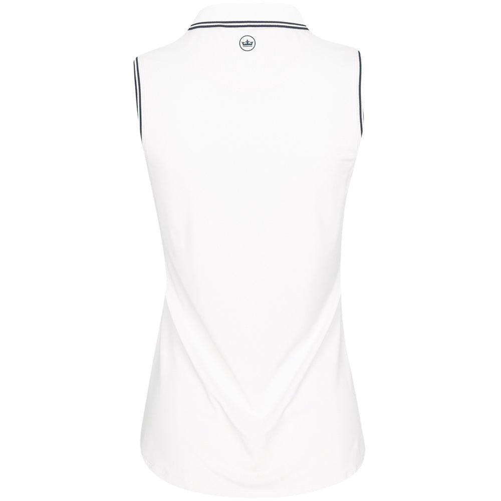 Women's Canterbury Tipped Sport Mesh Sleeveless Polo