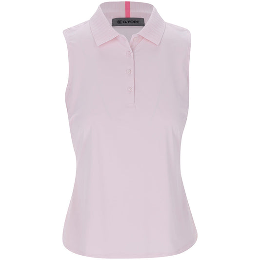 Women's Silky Tech Nylon Sleeveless Polo