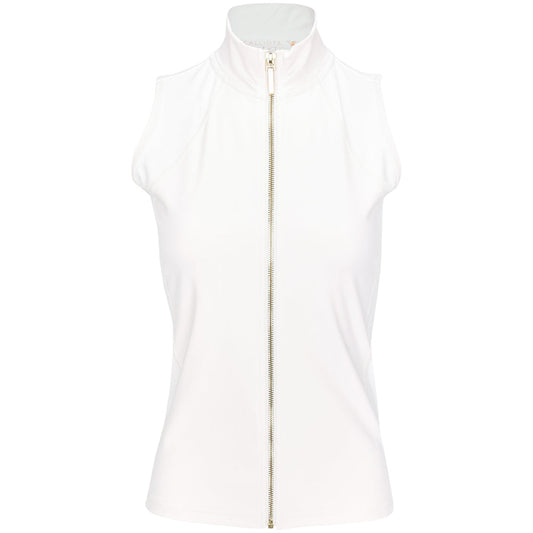 Women's Nym Full Zip Sleeveless Polo