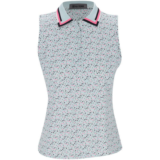 Women’s Aye Poppy Silky Tech Nylon Sleeveless Polo