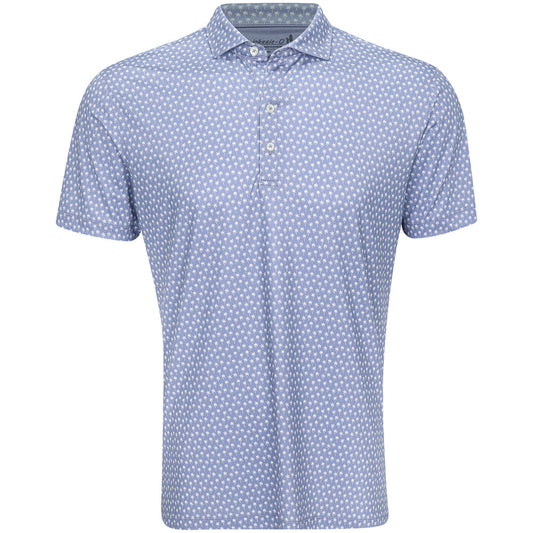 Performance Jersey Polo - Areca Palm Print
