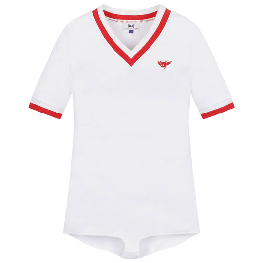 Women's Athletic Fit V-Neck Bodysuit