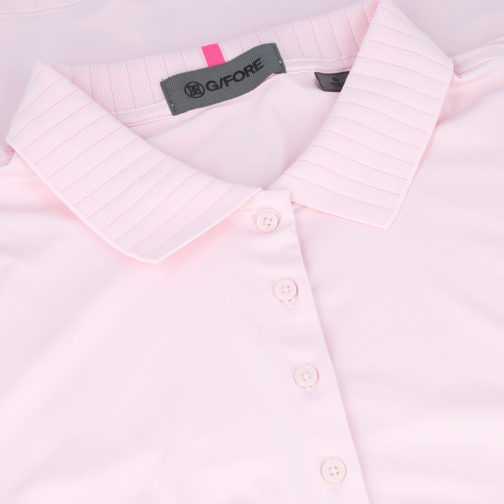 Women's Tech Pique Engineered Stripe Sleeveless Polo