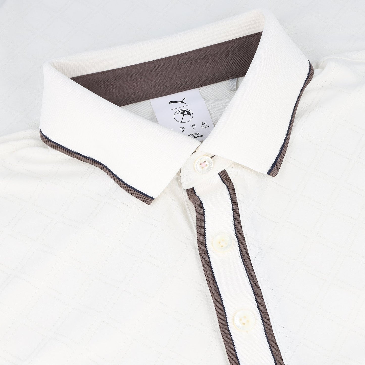 PUMA x Arnold Palmer Tipped Jacquard Polo